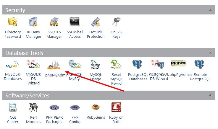 phpmyadmin default password phpmyadmin default password